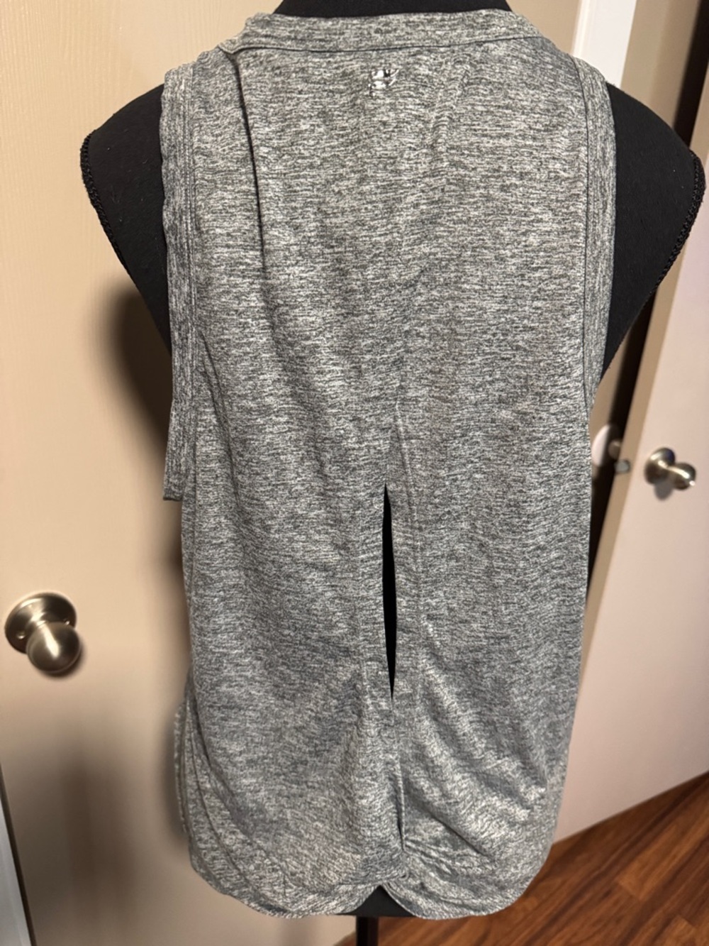 Fabletics Heather Gray Racerback Tank - Picture 3 of 6